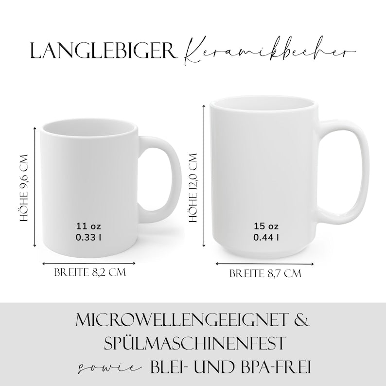 Mug Personalized Personalized Gift Ceramic Mug Watercolor Flowers Gift for Women Best Friend Gift Idea Aunt Colleague