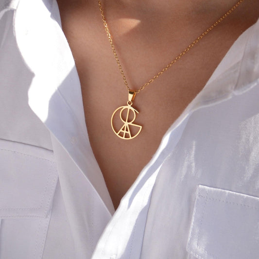 Custom Name Logo Necklace: Personalized Jewelry, Birthday Gifts,Christmas Gifts