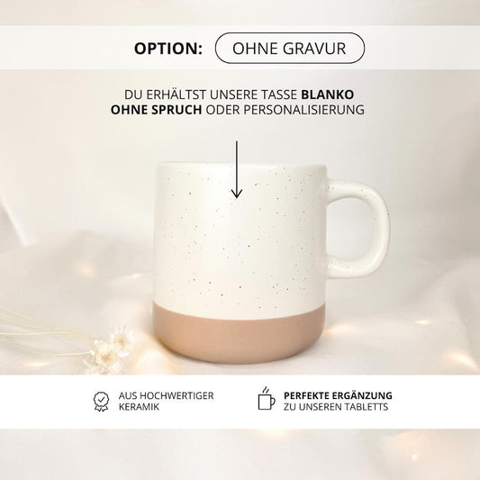 Personalized mug with your desired text | Individual gift with a name and saying | Ceramic coffee tea mug | Employee gift logo | Funny idea